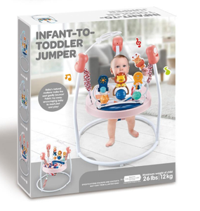 2025 bé nhảy ghế Walker Jolly Jumper Rocker treo đồ chơi bé đu nảy Ghế cho trẻ sơ sinh với âm nhạc - Product Image 4