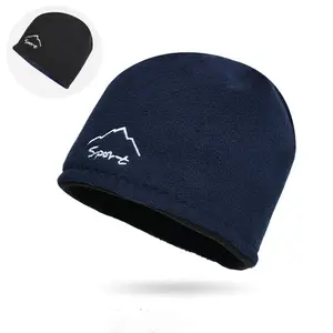 Nuovo cappello da sci invernale freddo cappello da uomo con fascia da esterno Shake Fleece Double Sided cappello antivento e caldo