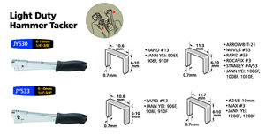 Marteau agrafeur à chargement par le bas de qualité supérieure JY530 pour l'isolation des maisons, les toitures et la sellerie R13, JT21, 6(1/4")-10mm(3/8") - Product Image 3