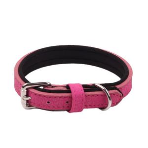 <span class=keywords><strong>Collar</strong></span> para mascotas de cuero PU de patrón sólido con decoración de cinta para gatos y perros Teddy Dog Friendly - Product Image 5