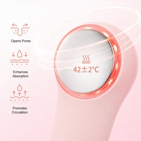 Spatule exfoliante vibrante de haute qualité pour le visage et le nez en acier inoxydable, brosse nettoyante pour les pores, échantillon gratuit disponible