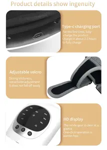 Alat pijat pemijat tubuh cerdas, pemijat lutut fisioterapi getaran panas inframerah pereda nyeri untuk artritis - Product Image 2