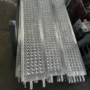 Metal Peri Scaffolding Platform Plank Galvanized Deck Used At Scaffolding Tower Catwalk Plank Board For Ringlock Scaffold System