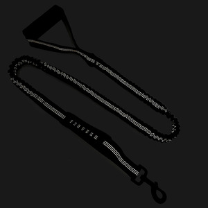 Correa Elástica para Perros Amason, Reflectante, Negra, Retráctil, para Pasear Mascotas - Product Image 4