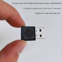 Module de lecteur d'empreintes digitales USB miniature pour Windows 10 11 Hello, adaptateur de sécurité biométrique