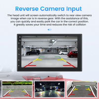Lecteur d'autoradio universel Toyota Android 7 9 10 pouces TS7 2 Din Mirror Link FM GPS Navigation WIFI 2 + 32GB Carplay