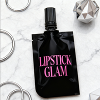Sachets d'emballage cosmétique personnalisés, petits sachets de 10 ml et 20 ml avec bec verseur et brosse pour gloss à lèvres