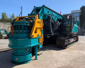 Plataforma de perforación rotativa SWDM240H 248 <span class=keywords><strong>KN</strong></span>. M Torque, 69m de profundidad, para construcción y perforación de pozos de agua - Product Image 1