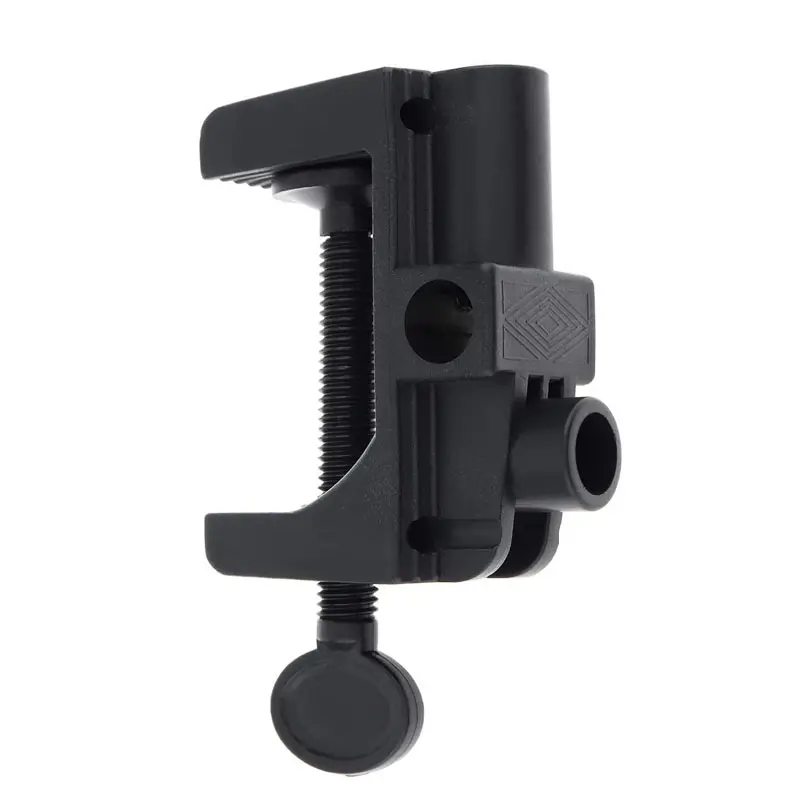 Black Plastic Bracket Clamp Fixed Clip Mounting Camera Holder Microphone Desk Clip Lamp Clamp