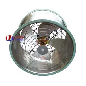 Équipements de serre ventilateur d'échappement axial à circulation d'air pour système de refroidissement de ventilation pour serre