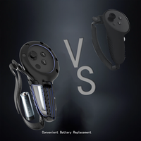 Innovation d'accessoires VR 2024 pour poignée de manette 3/3S avec fonction de remplacement rapide de la batterie, modèle M033, moule privé