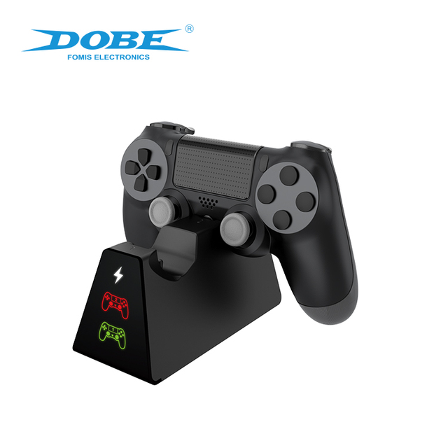 DOBE Wholesale PS4/Slim/Pro Charging Dock Video Game Accessories Dual Charging Station Stand Dock for PS4 DualShock Controller