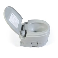 Toilettes de camping portables et détachables pour voiture, avec réservoir d'eau usée, accessoires de randonnée en plastique pour l'extérieur