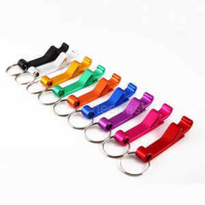 <span class=keywords><strong>Porte</strong></span>-clés <span class=keywords><strong>décapsuleur</strong></span> multifonction personnalisé avec logo promotionnel - Product Image 1