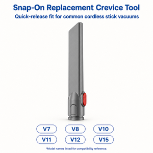 Boquilla Plana para Aspiradora, Accesorio de Repuesto de Liberación Rápida Compatible con V7 V8 V10 V11 V12 <span class=keywords><strong>V15</strong></span>, OEM de Fábrica - Product Image 3