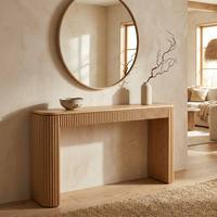 Meubles de salon, tables consoles en bois de luxe modernes, table console de style français, tables consoles simples en chêne pour la maison