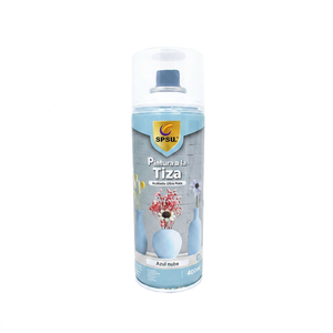 Pintura en Aerosol de Plástico Azul Nube 400ML AZUL NUDE Modelo T-006 para Manualidades - Product Image 1