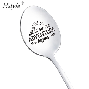 Hstyle nouvelle cuillère en acier inoxydable meilleur <span class=keywords><strong>papa</strong></span> <span class=keywords><strong>Papa</strong></span> famille couverts cadeau pour <span class=keywords><strong>la</strong></span> <span class=keywords><strong>fête</strong></span> des pères lettrage personnalisé crème glacée robuste - Product Image 5