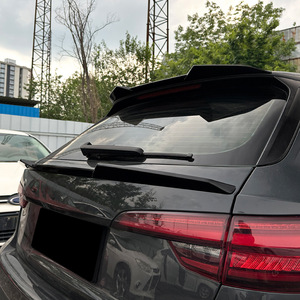 สปอยเลอร์หลัง Audi A4 B9 Avant ปี 2017-2024 สีดำเงา ลายคาร์บอนไฟเบอร์ ดีไซน์แบบ Aero - Product Image 1