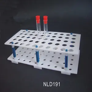 Atacado preço laboratório teste 5ml amostra tubos coleção do sangue rack de exibição de plástico para china fornecedor
