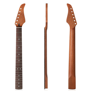 22 Fret Mahogany Electric Strat Guitar <strong>Neck</strong> for ST Style Guitar Parts Replacement - Product Image 5