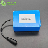 Baterai Lithium Polymer Custom 346085 10ah OEM/ODM 3.7V 10000mAh 37Wh dengan PCM untuk Pocket WiFi dan Power Bank