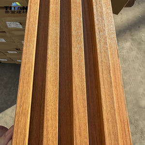 Tasseaux muraux en PVC, panneaux de cloison en <span class=keywords><strong>bois</strong></span>, lambris pour mur en PVC extérieur - Product Image 6