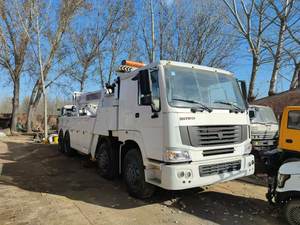 Wrecker Road Recovery Vehicle Flatbed Towing <b>Truck</b> Engine Pump 336HP 10-Speed <b>Transmission</b> for Sale - Product Image 5