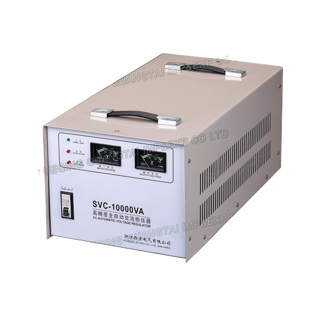 High Quality Efficient SVC Series Motor Type Single Phase Automatic Voltage Regulator