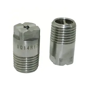 Stainless Steel 1/4 BGG One Piece Standard Square Cone Spray Full Cone Spray Nozzle For Products Washing
