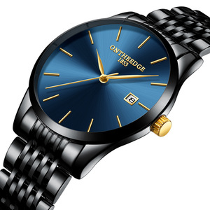 Montre pour homme ultra-fine, étanche, style européen et américain, montre-bracelet à quartz - Product Image 5
