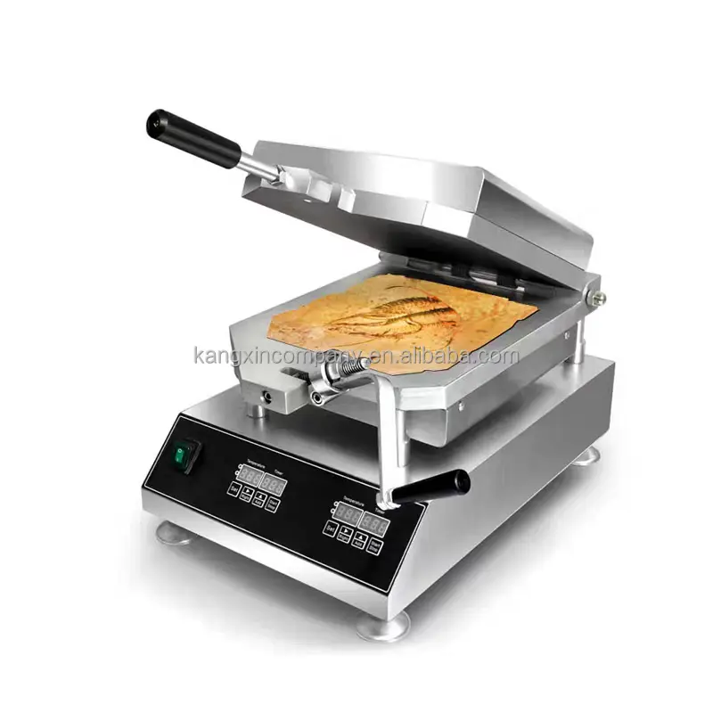 Miglior prezzo macchina macchina per Pancake riscaldamento elettrico automatico per piccole imprese macchine per Cracker di riso