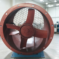 Ventilateur extracteur axial anti-explosion résistant aux hautes températures, avec pales en acier inoxydable, moteur électrique en cuivre OEM pour usage agricole