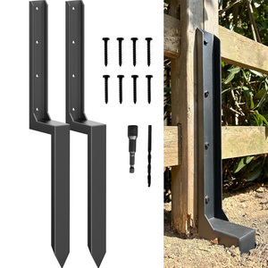 35 X 4 X 4 in <strong>Concrete</strong> Anchor <strong>Bracket</strong> <strong>for</strong> Large <strong>Posts</strong> <strong>Post</strong> Anchor Base Steel <strong>Posts</strong> Anchors <strong>for</strong> Mailbox Bird Feeder - Product Image 6