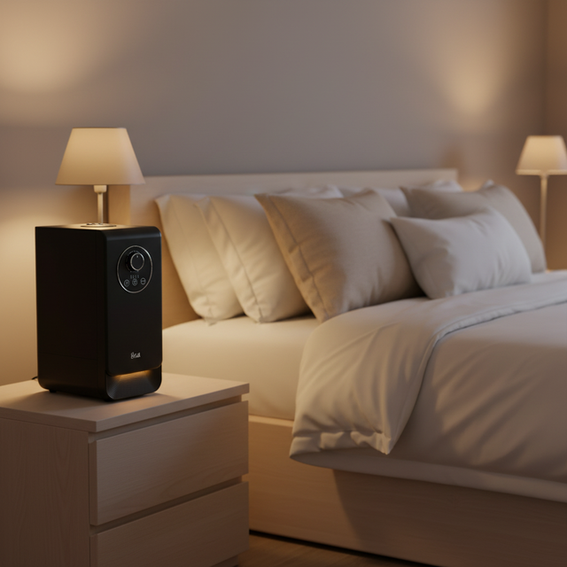 New Warm Smart Cool Mist Aroma Diffuser Smart Mini Car Cloud Rain Ultrasonic Anti Gravity Flame Flame air Humidifier