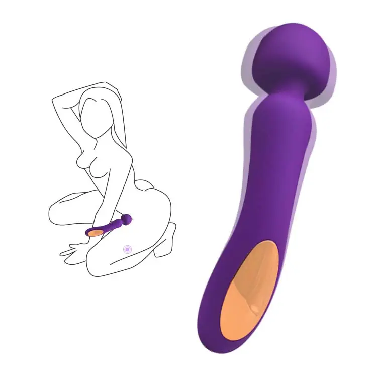 Produk baru alat pemijat seks getar L masturbasi wanita mainan seks getar untuk wanita XL mainan seks dapat dipakai
