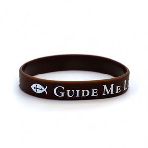 สายรัดข้อมือซิลิโคนลายพระเยซูตามธีมพระคัมภีร์ พร้อมโลโก้สั่งทำ ของชำร่วยงานเลี้ยงที่ได้รับแรงบันดาลใจจากความเชื่อทางศาสนา สายรัดข้อมือสำหรับตกแต่งและส่งเสริมการขาย - Product Image 6