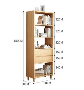 Librerie Moderne per Ufficio Domestico, Armadi in Legno per Ufficio o Librerie Antiche, Scaffali per Sale Studio Moderne dal <span class=keywords><strong>Design</strong></span> Semplice - Product Image 4