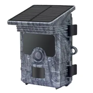 트레일 카메라 RD7000WF 신상품 30MP/4K 광각 렌즈 태양열 패널 WiFi 야생 동물 트레일 사냥 카메라