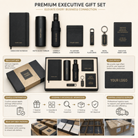 Ensemble Cadeau Exécutif Personnalisé : Carnet, Gobelet, Parapluie, Porte-cartes, Clé USB – Kit Promotionnel d'Affaires pour l'Exportation Mondiale – Fournisseur OEM ODM