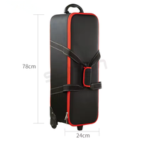 Tas dompet kamera DSLR Tripod multifungsi, tas cincin fotografi Studio, tas kamera DSLR, tas Tripod multifungsi lampu kilat