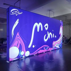 Custom Logo Exhibition Event Tension Fabric Lightbox <b>Advertise</b> Display Trade Show Double Side Aluminum Frame LED <b>Light</b> <b>Box</b> - Product Image 2