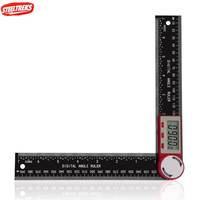 Steeltreks Hardware Hand Tools 2-in-1 Digital Ruler Electronic Goniometer Protractor Angle Finder Measuring Tool Other Hand Tool