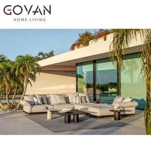 Conjunto de Sillones Chaise Longue de Teca para Exteriores, Diseño Moderno, para Terraza, Piscina, Hotel, Lagoon, Villa - Product Image 5