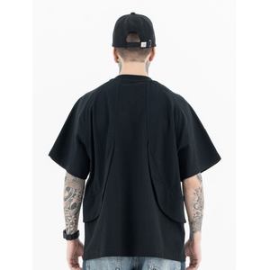 <span class=keywords><strong>T</strong></span>-<span class=keywords><strong>shirt</strong></span> pour homme en coton 100% <span class=keywords><strong>de</strong></span> haute qualité OEM, impression numérique personnalisée du logo, 270 g/m², col rond uni, <span class=keywords><strong>t</strong></span>-<span class=keywords><strong>shirt</strong></span> personnalisé - Product Image 2