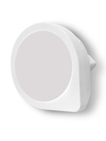 Lampe de nuit LED en forme de Q, style dessin animé, sensible à la lumière, à brancher, avec piles incluses, pour enfants, orange et blanc, best-seller