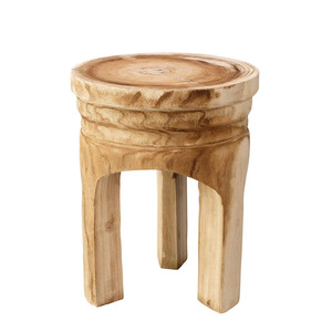Wooden Side Table Natural Solid Timber End Table Handmade Furniture Modern Minimalist Design for Living Room Bedroom - Product Image 5