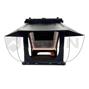 Tente de toit rigide SNDN 4x4 à charnière X grande capacité pour <span class=keywords><strong>camping</strong></span> <span class=keywords><strong>en</strong></span> extérieur, tente de toit rigide pour véhicule - Product Image 5