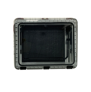 Material de aluminio de doble acristalamiento cúpula RV tragaluz ventanas de techo para expedición TC camión autocaravana cerraduras Tipo función de apertura - Product Image 4