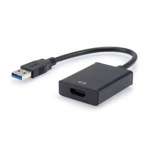 adaptador - adaptador <b>usb</b> 3.0 a <b>hdmi</b>, resolucin 1920 x 1080 a 60hz, compacto, ideal para conectar dispositivos a pantallas - Product Image 1